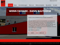 bautherm.ch Webseite Vorschau