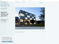 bauwerkprojekt.at Webseite Vorschau