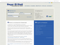 bayer-riedl.de Webseite Vorschau