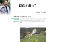 kochmeint.wordpress.com Webseite Vorschau