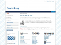 bayernkrug.de Webseite Vorschau