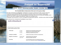 bayerwald-freizeit.de Webseite Vorschau