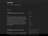 phm.me Webseite Vorschau