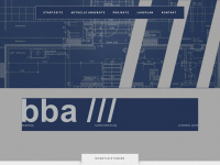 bba-bau.ch Webseite Vorschau