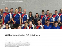 bc-nueziders.at Webseite Vorschau
