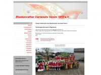 bcv-helau.de Webseite Vorschau