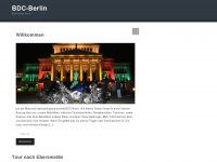 bdc-berlin.de Webseite Vorschau
