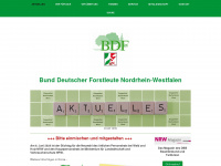 bdf-nrw.de Webseite Vorschau