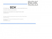 bdkberlin.de Webseite Vorschau