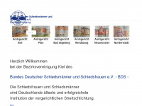 bds-kiel.de Webseite Vorschau