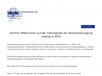 bds-leipzig.de Webseite Vorschau