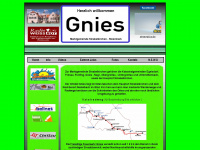 gnies.at Webseite Vorschau
