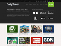 farming-simulator.com Webseite Vorschau