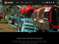giants-software.com Webseite Vorschau