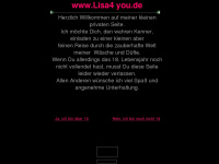 lisa4you.de Webseite Vorschau
