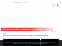bdvi-nrw.de Webseite Vorschau