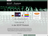 bdvp-rostock.de Webseite Vorschau