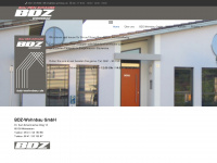 bdz-wohnbau.de Webseite Vorschau