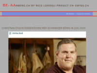 be-aarberg.ch Webseite Vorschau