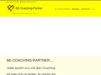 be-coaching-partner.de Webseite Vorschau