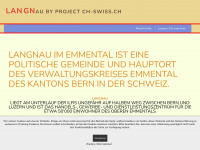 be-langnau.ch Webseite Vorschau