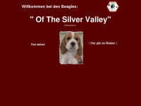 beagles-of-silver-valley.de Webseite Vorschau