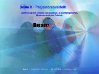 beam-it-berlin.de Webseite Vorschau