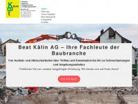 beat-kaelin.ch Webseite Vorschau