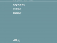 beat-iten.ch Webseite Vorschau