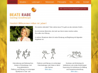 beate-rabe.de Webseite Vorschau