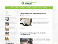 photographicjourney.de Webseite Vorschau