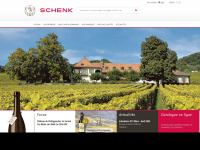 schenk-wine.ch Webseite Vorschau