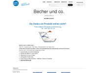 becherundco.ch Webseite Vorschau
