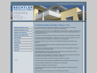 bechtler-immobilien.at Webseite Vorschau