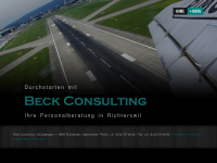 beck-consulting.ch Webseite Vorschau