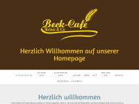 beck-cafe.ch Webseite Vorschau