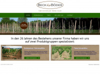 beck-und-boeder.de Webseite Vorschau
