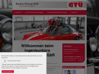 becker-strang.de Webseite Vorschau