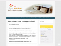 beckers-ferienwohnung.de Webseite Vorschau