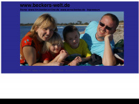 beckers-welt.de Webseite Vorschau