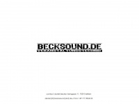 Becksound.de