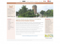 bedandbreakfast-mannheim.de Webseite Vorschau