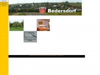 bedersdorf.de Webseite Vorschau