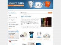 bedruckte-tasse.ch Webseite Vorschau