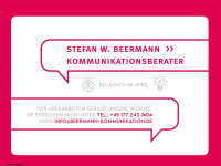 beermann-kommunikation.de Webseite Vorschau