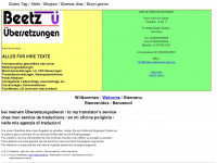 beetz-uebersetzungen.de Thumbnail