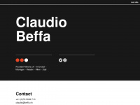 beffa.ch Webseite Vorschau