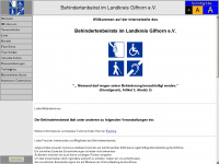 behindertenbeirat-gifhorn.de Webseite Vorschau