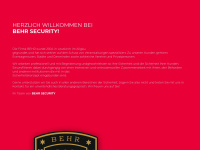 behr-security.de Thumbnail