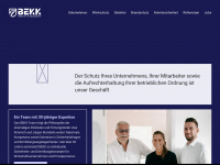 bekk-security.de Webseite Vorschau